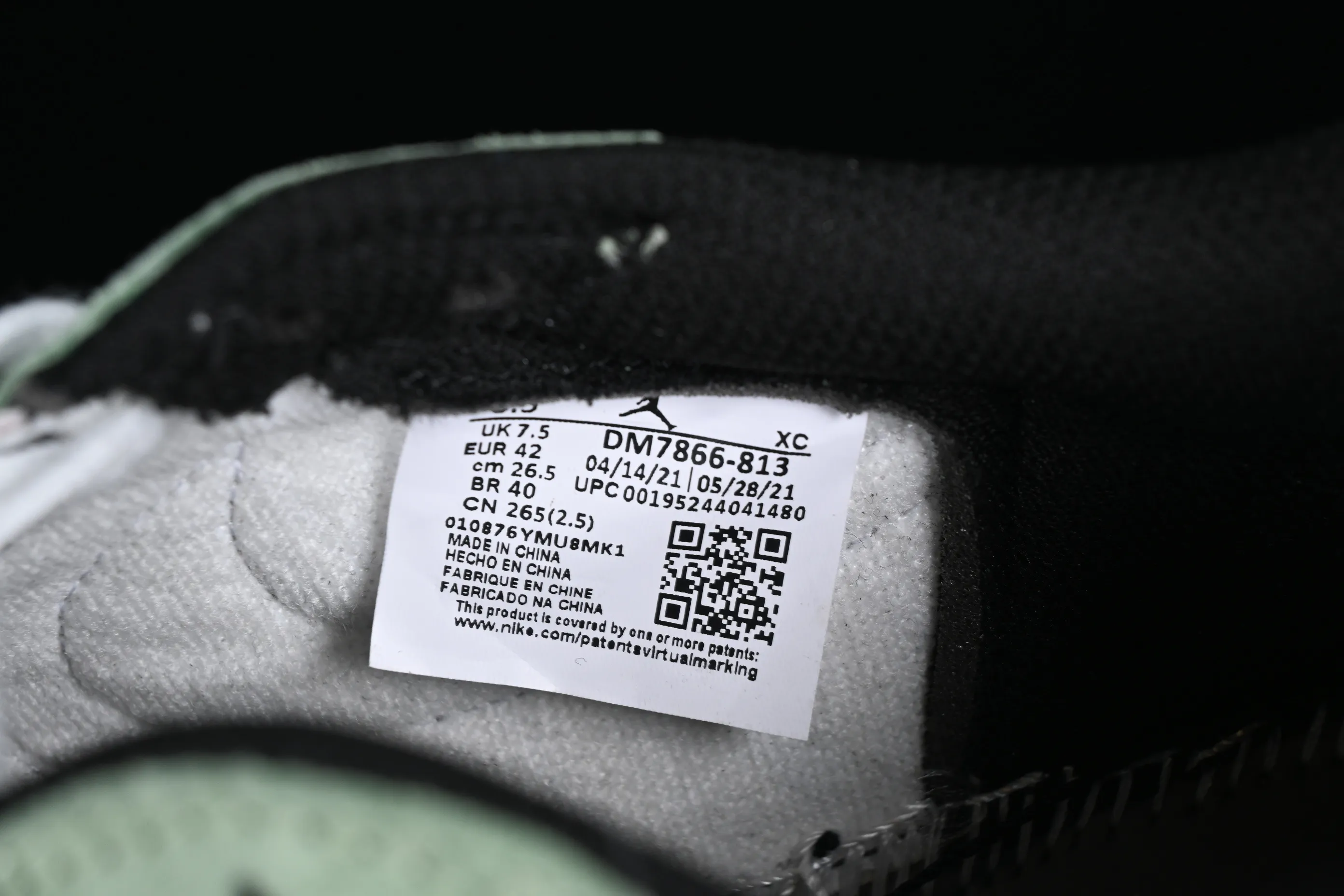 All Categories Air Jordan Jordan Series Basketball Shoes Air Jordan 1 Low Travis Scott x Air Jordan 1 Low OG AJ1 Joe 1 Reversed Overhook Joint Style Casual Sports Basketball Shoes DM7866-813